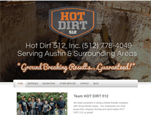 Tablet Screenshot of hotdirt512.com